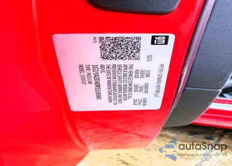 2024 Chevrolet Corvette Stingray 1Lt z USA, uszkodzony, nr VIN 1G1YA2D40R5116560